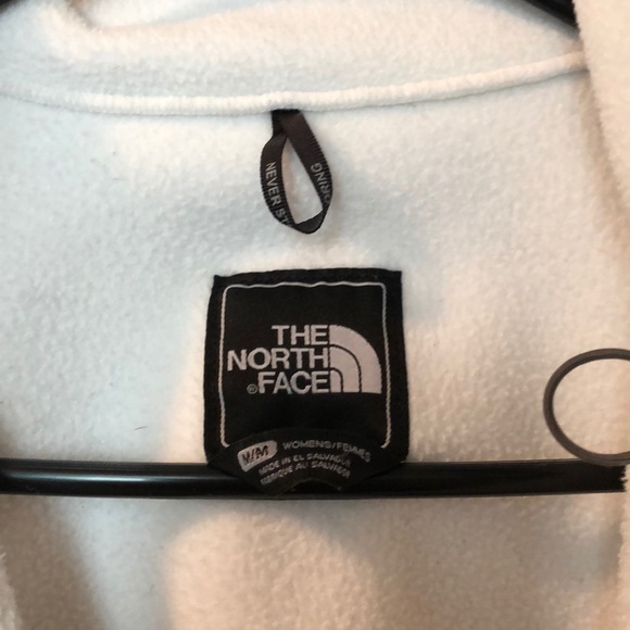 The North Face Gray and White Polartec - Picture 4 of 5